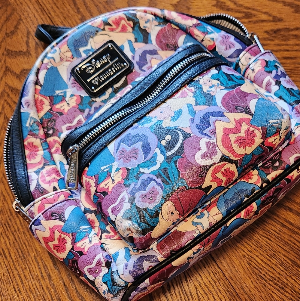 Loungefly Alice In Wonderland Mini Backpack